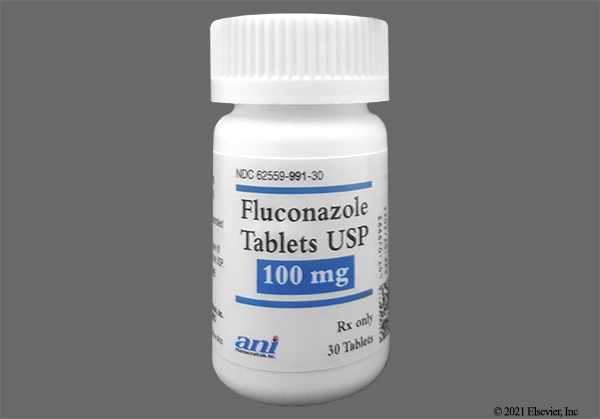 Fluconazole 100 mg Tablet Bottle 30 Tablets by Ani Pharmaceuticals  ID 62559-0991-30